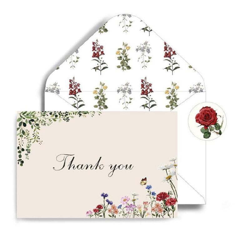 Thank You Cards up to 50% off Deal