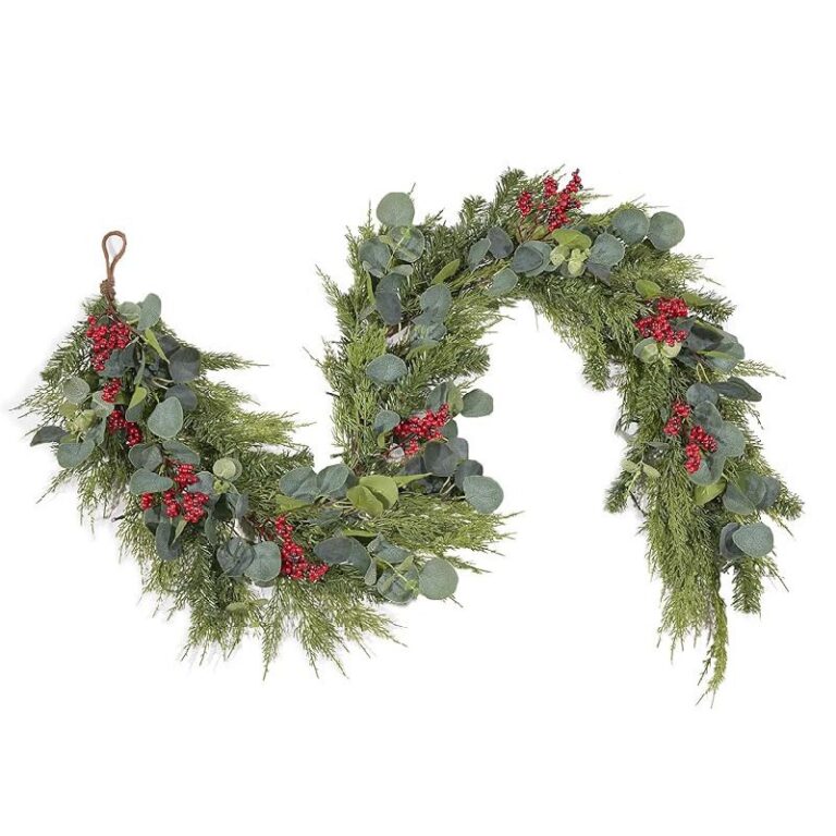 WBHome 6ft Christmas Garland up to 50% off Deal