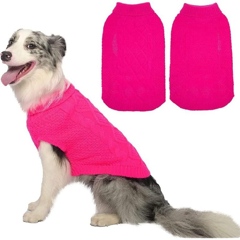 Mihachi Turtleneck Dog Sweater up to 30% off Deal