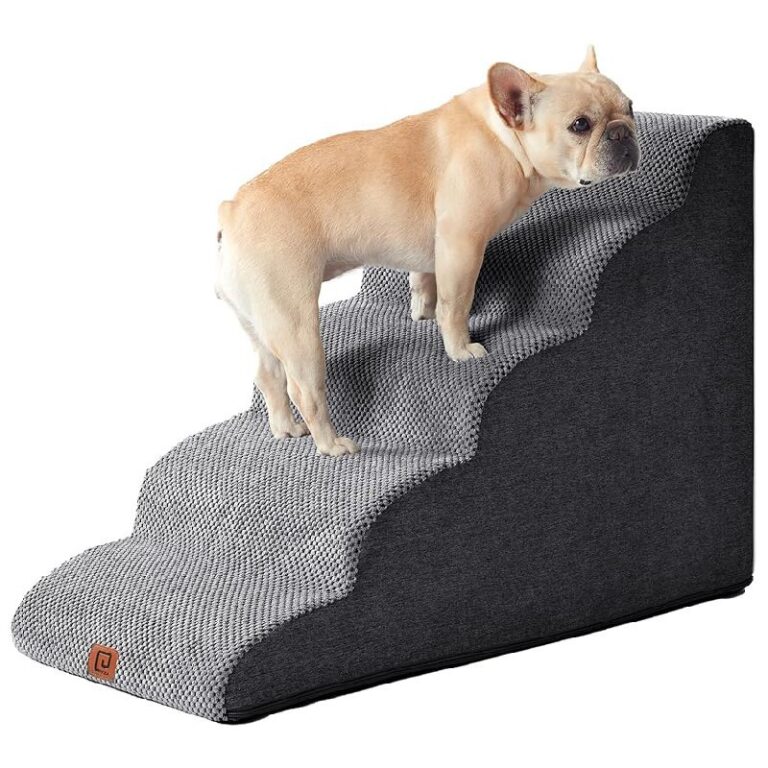 EHEYCIGA Curved Dog Stairs up to 20% Off Deal