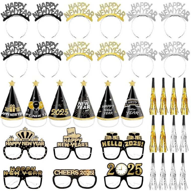 48 Pieces New Years Eve Supplies Up to 67% Off Deals