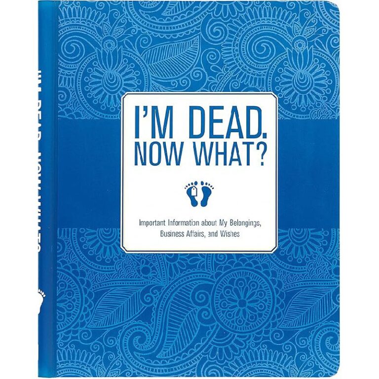 I’m Dead, Now What? Planner up to 26% off Deal