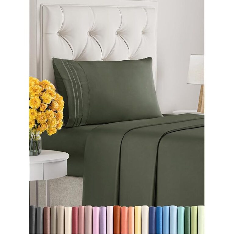 Twin Size 3 Piece Sheet Set – Up to 50% Off Deal