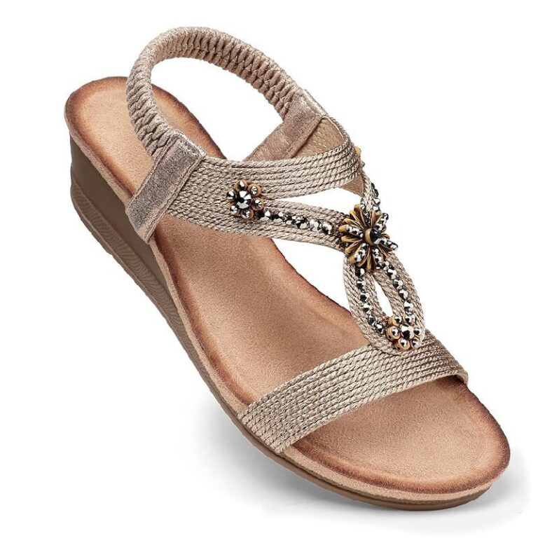 SHIBEVER Women’s Wedge Sandals up to 33% Off Deal