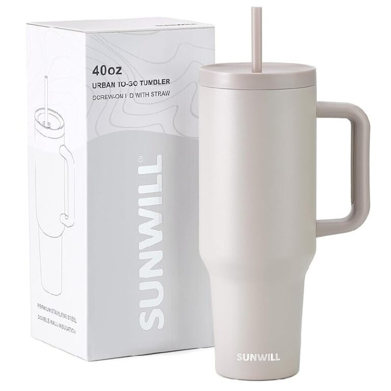 SUNWILL Travel Coffee Tumbler – Up to 50% Off Deal