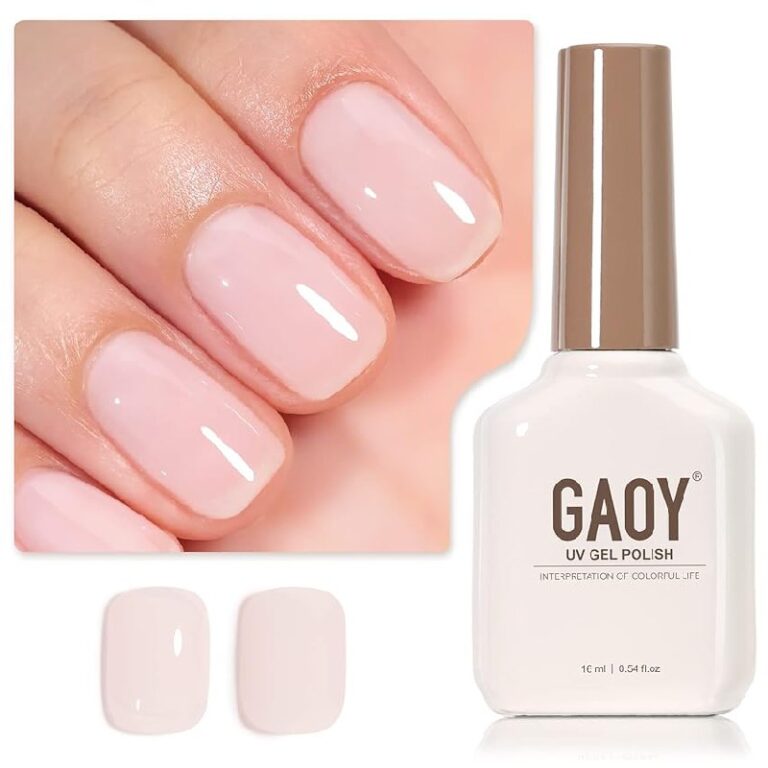 GAOY Sheer Light Pink Gel Nail Polish up to 15% Off Deal