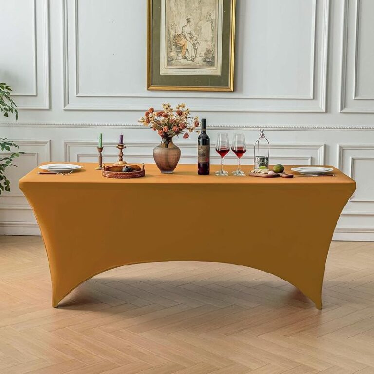 FOLINS&HOME Gold 4FT Tablecloth up to 50% Off Deal