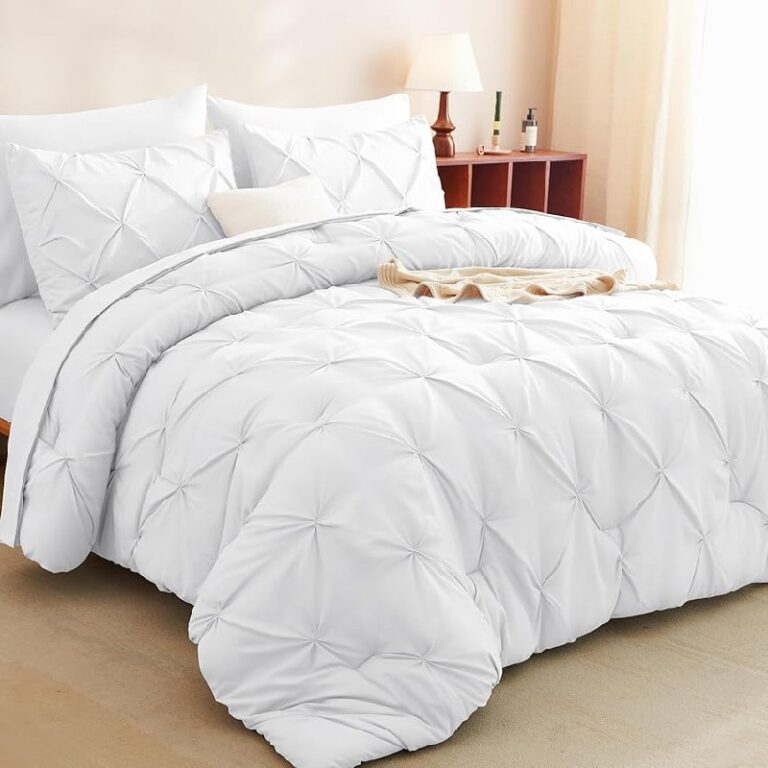 CozyLux White Comforter Set up to 13% Off Deal