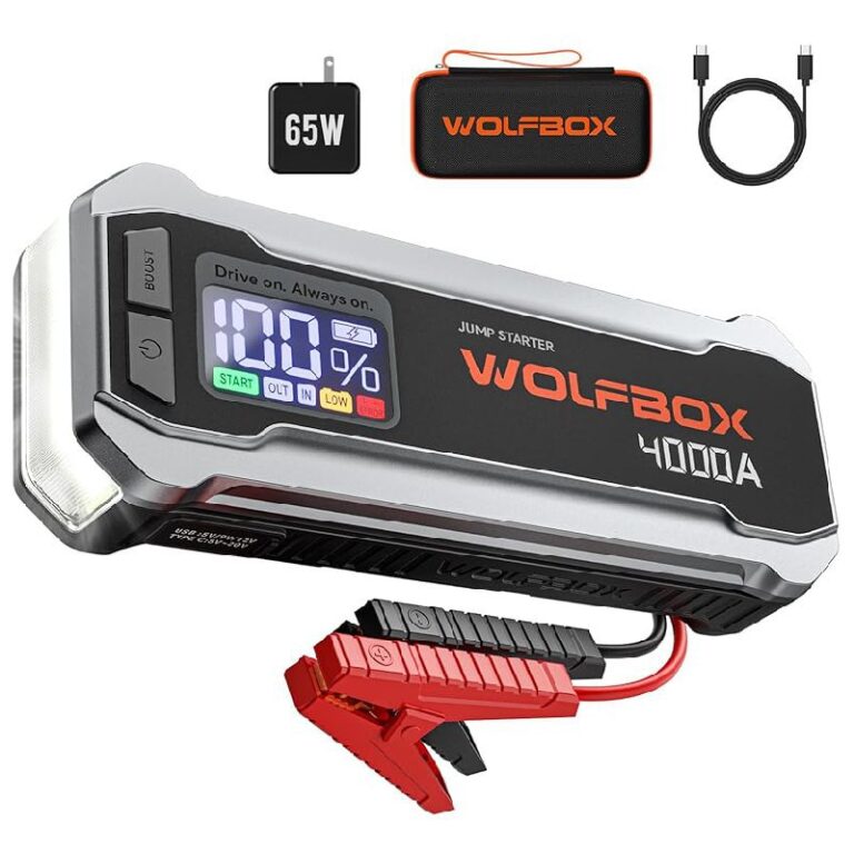 WOLFBOX Jump Starter up to 15% off Deal