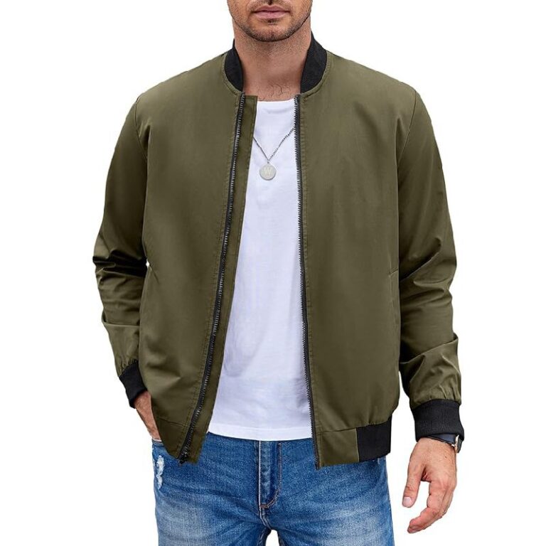 COOFANDY Men Bomber Jacket up to 44% Off Deal