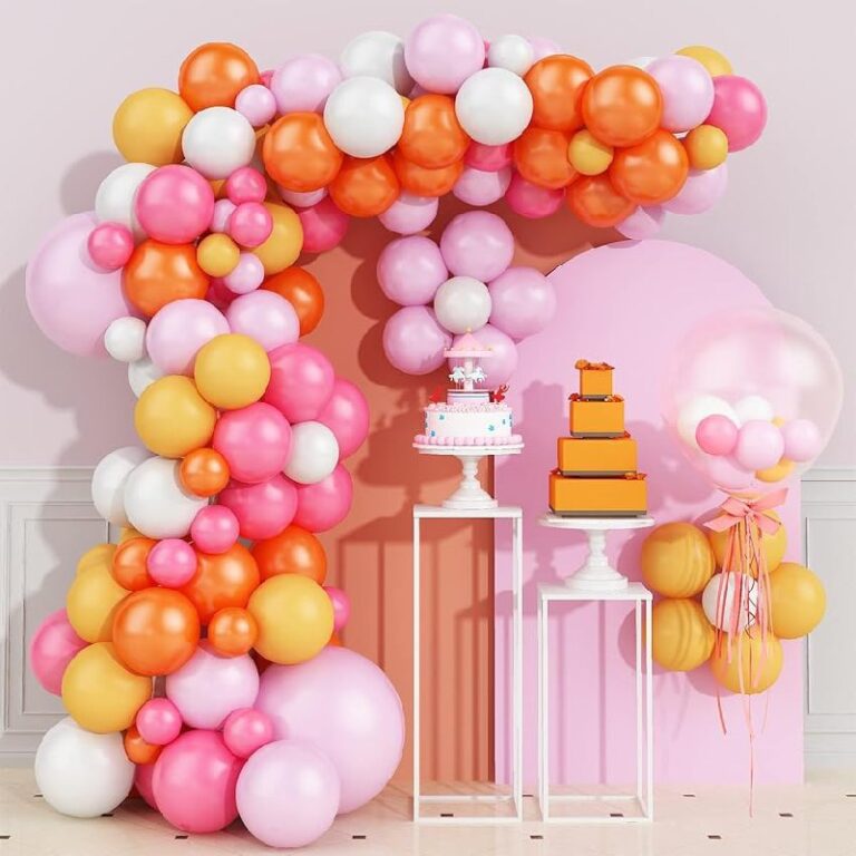 Pink Balloons Garland Arch Kit up to 50% off Deal