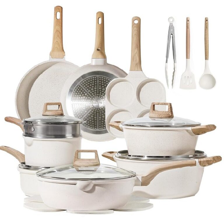 CAROTE 21Pcs Pots & Pans Set: Up to 33% Off Deal