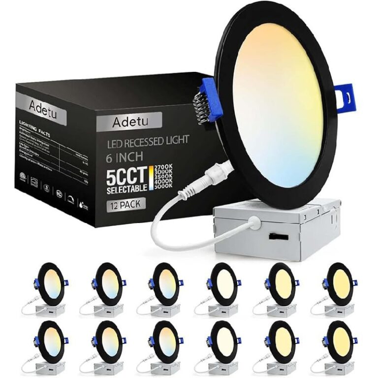 Adetu 12 Pack LED Lights up to 50% Off Deal