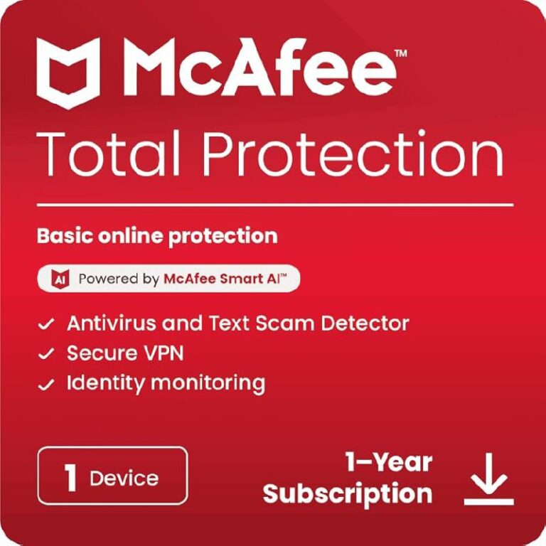 McAfee Total Protection 2025: Up to 78% Off Deal