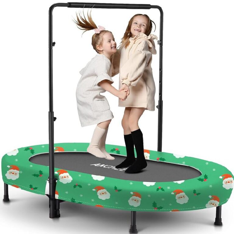 ANCHEER Double Kids Mini Trampoline: Up to 23% Off Deal