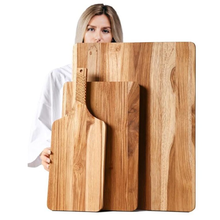 YUSOTAN Teak Wood Cutting Board Set – Up to 5% Off Deal