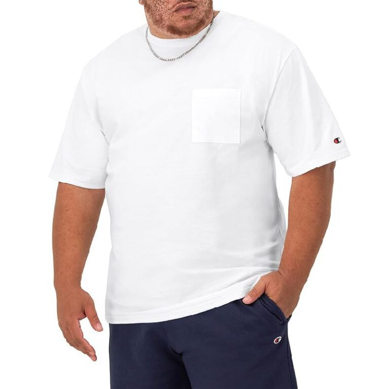 Champion Men’s Classic Pocket T-Shirt 52% Off Deals