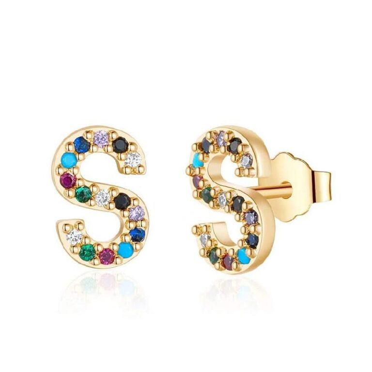 Memorjew Initial Stud Earrings – Up to 16% Off Deals