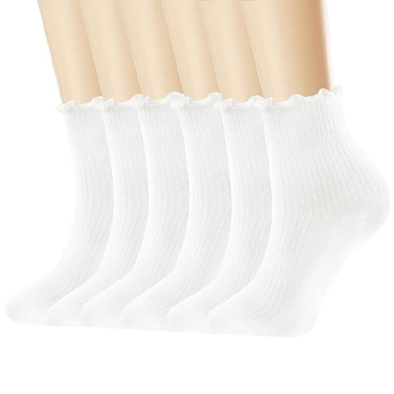 DQCUTE Women’s Ruffled Socks up to 10% Off Deal