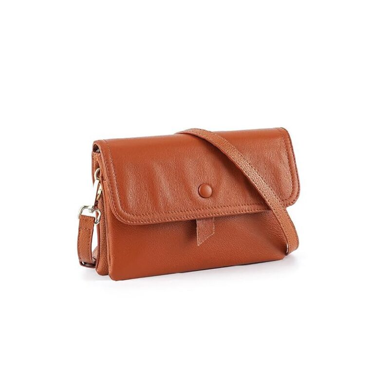 JANSERY Leather Crossbody Bags Up to 5% Off Deal