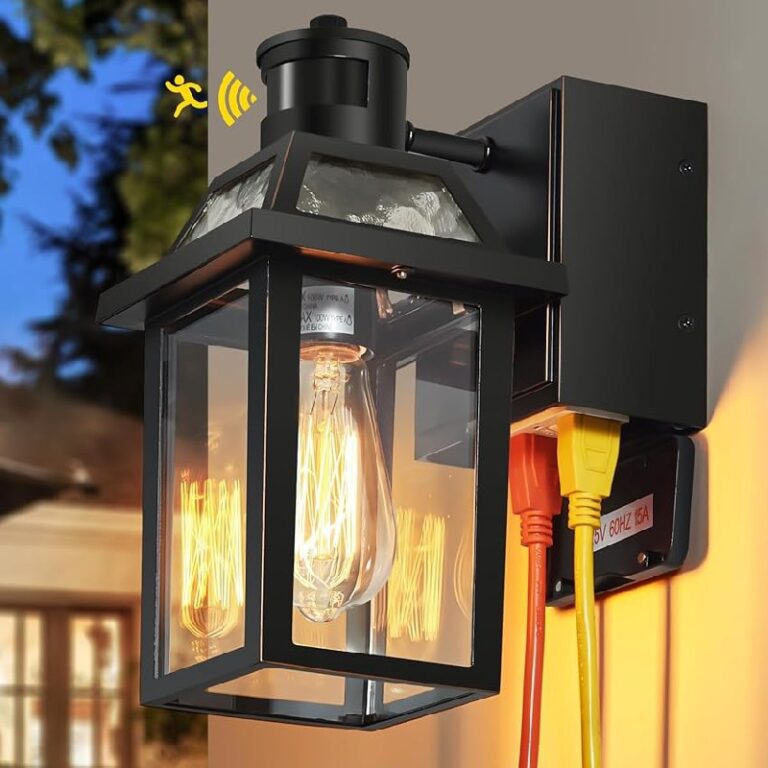 Porch Lights with GFCI Outlet up to 20% Off Deal