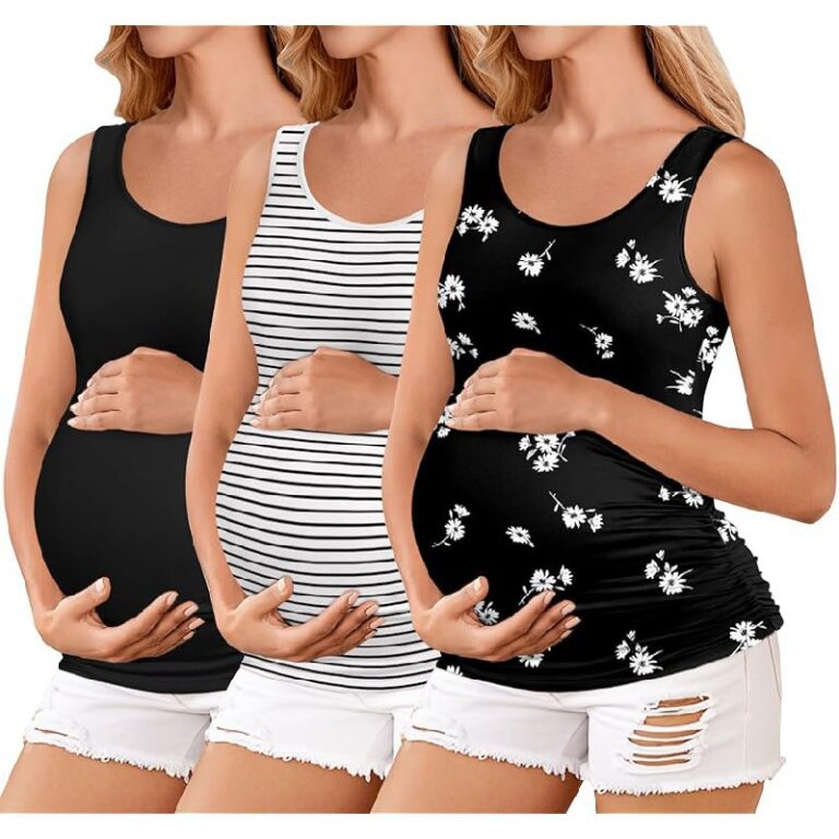 Ekouaer Maternity Tank Tops up to 10% Off Deal