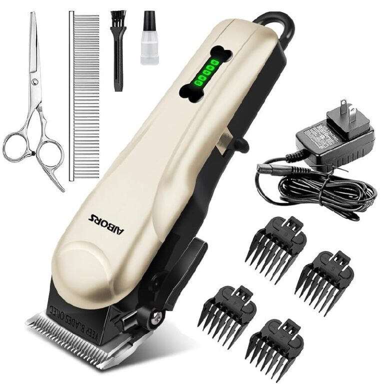 AIBORS Quiet Dog Grooming Clippers up to 10% Off Deal