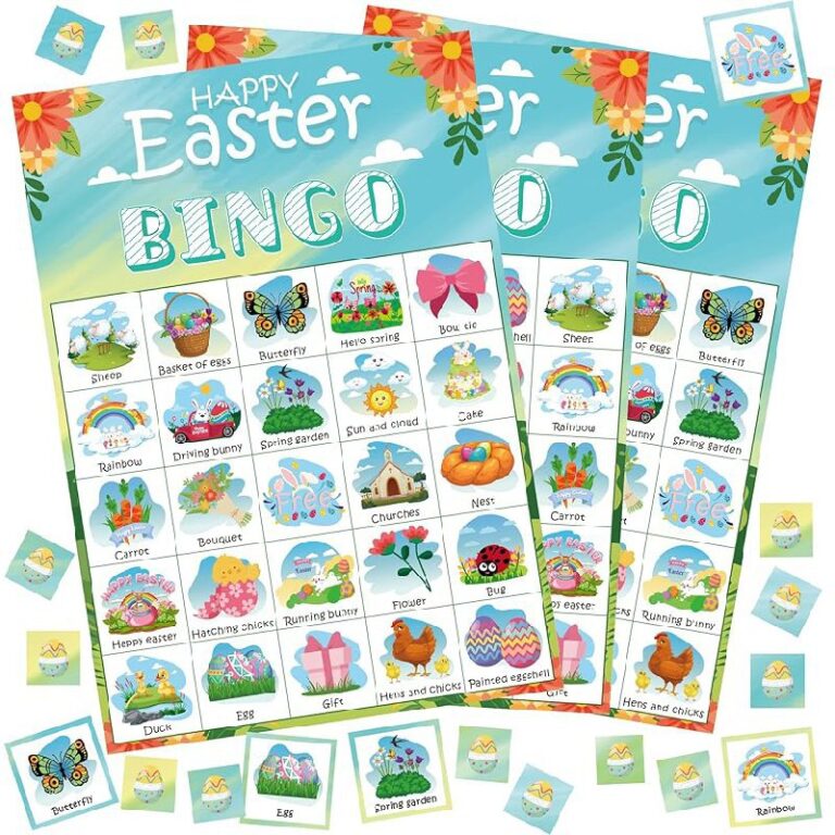 OHOME Easter Bingo Games Up to 50% Off Deal