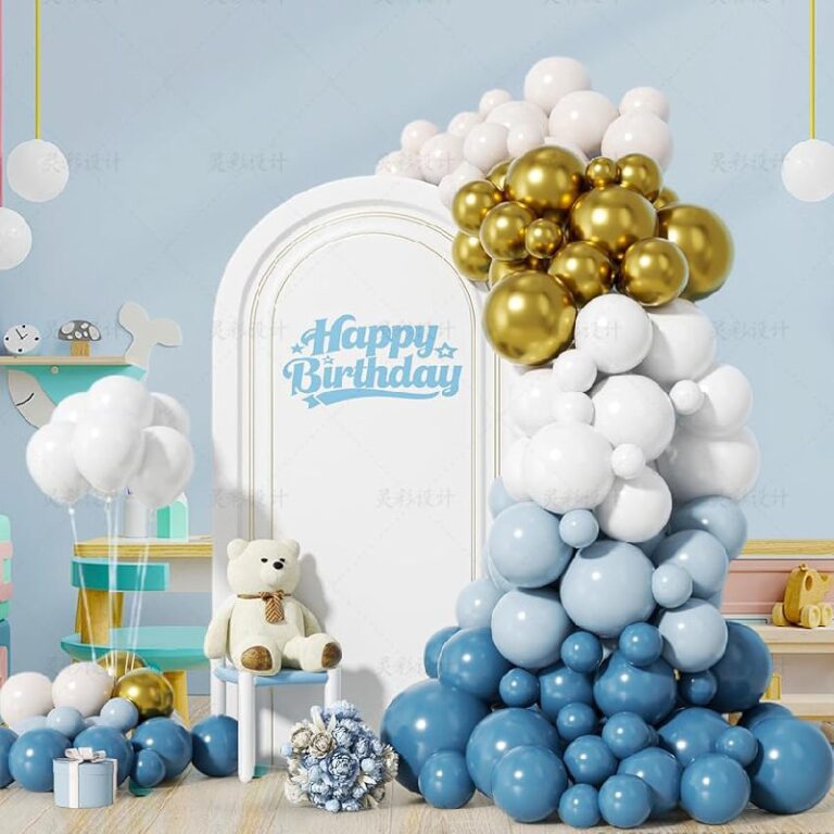 160pcs Dusty Blue Balloon Garland Kit up to 16% Deal