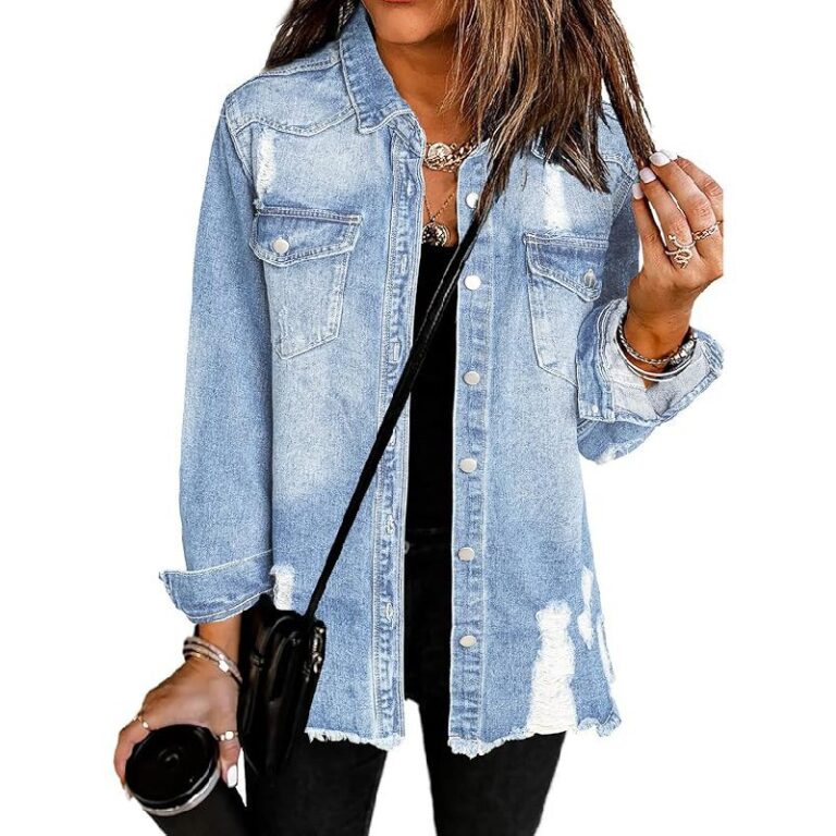 Dokotoo Womens Jean Jacket up to 23% off Deal