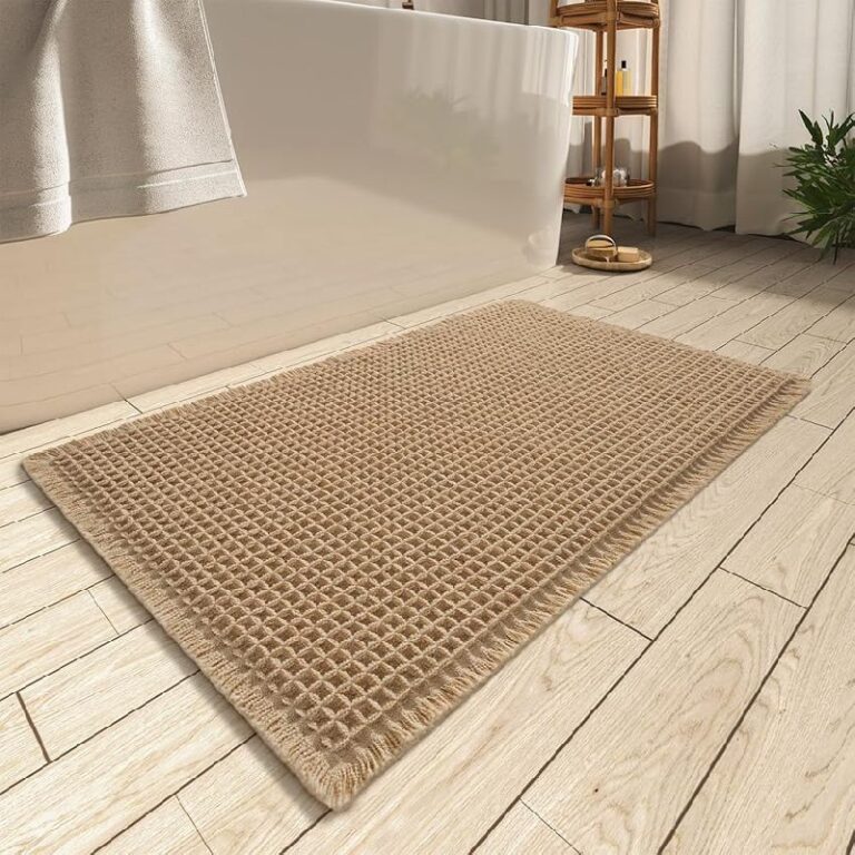 AMOAMI Waffle Bath Mat up to 20% off Deal